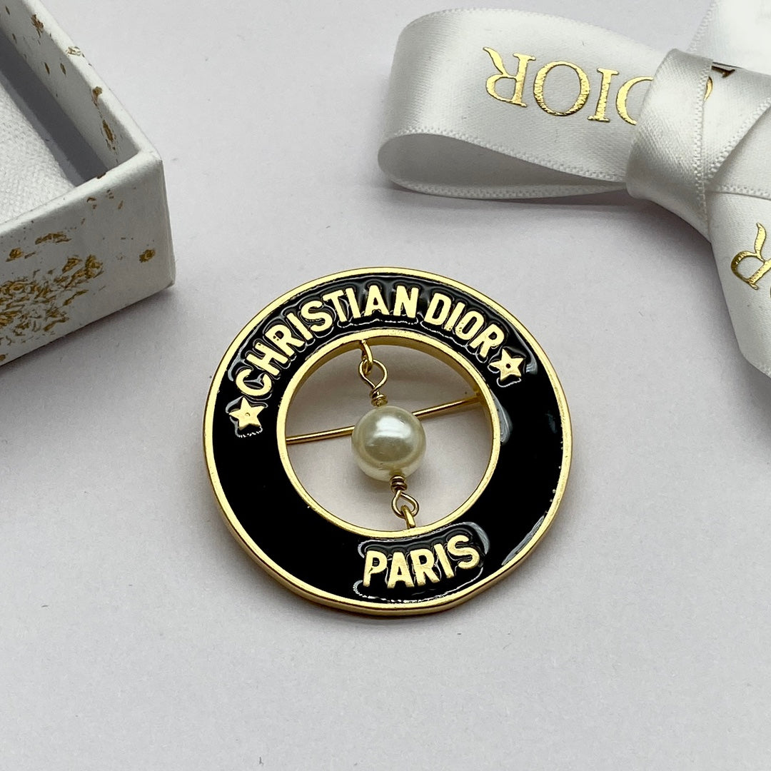 Dior CD Brooch 173985