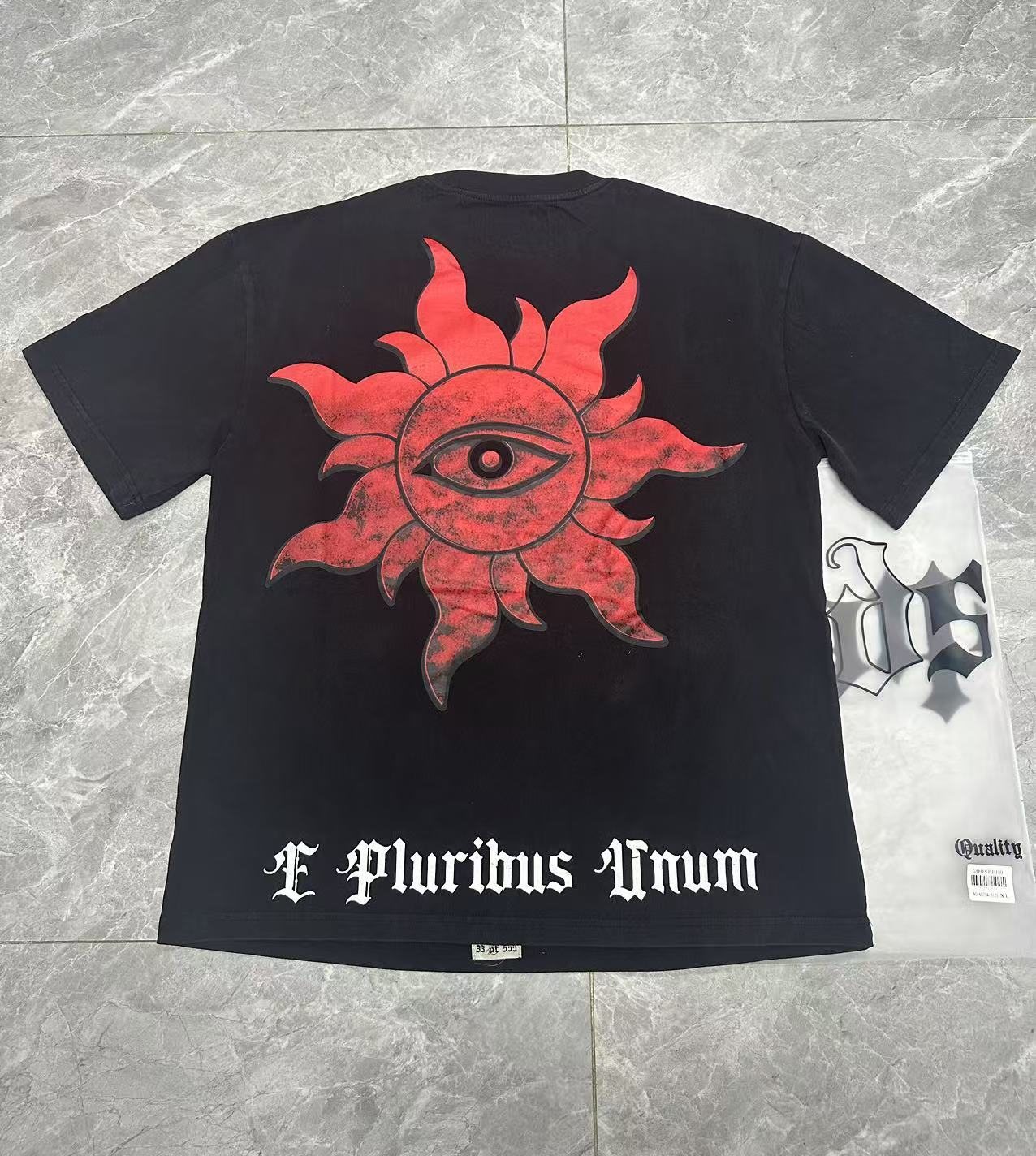 Godspeed E Pluribus Unum Washed Graphic T-Shirt — context
