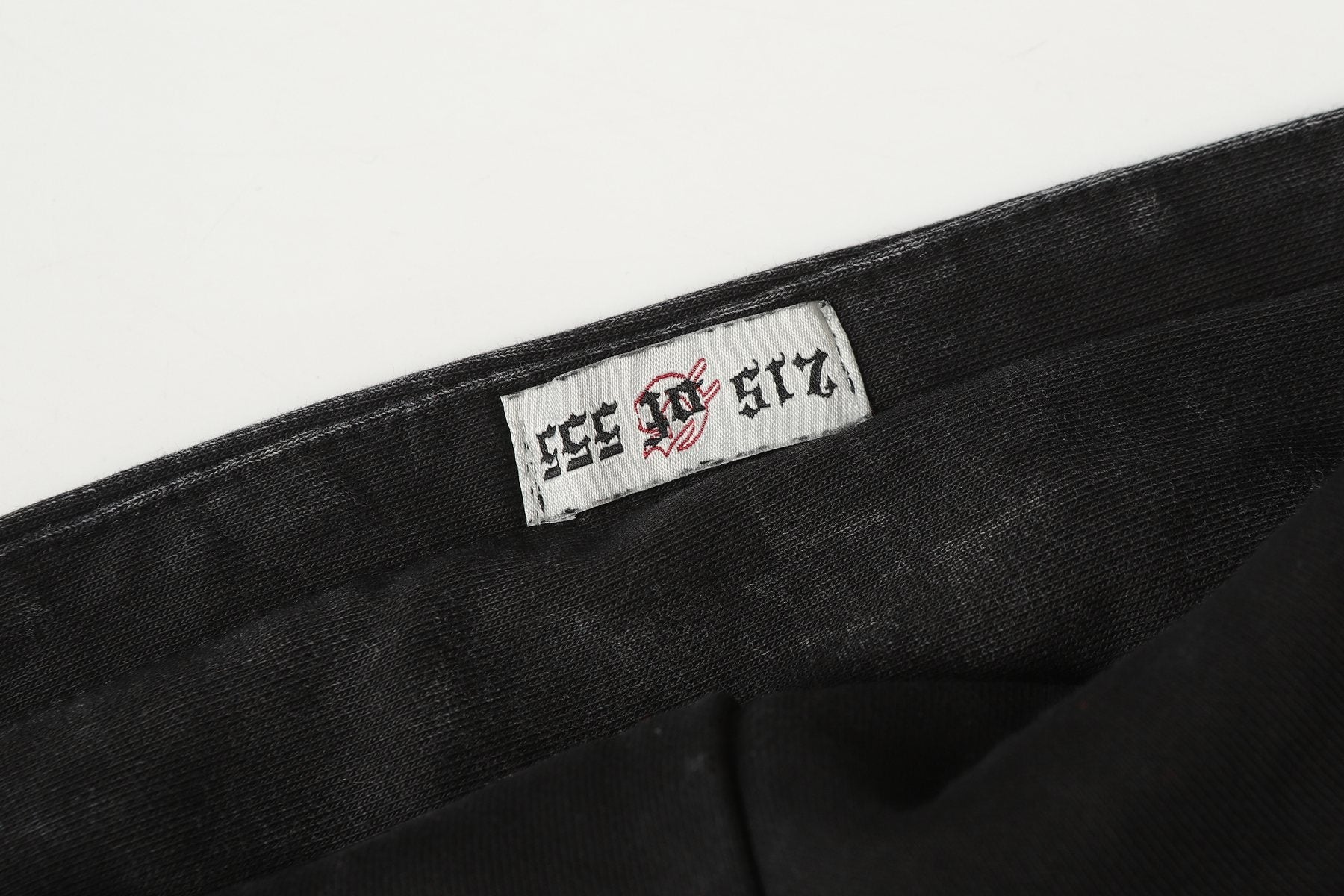 Godspeed Race Before Death Skull Graphic Hoodie — neck_label