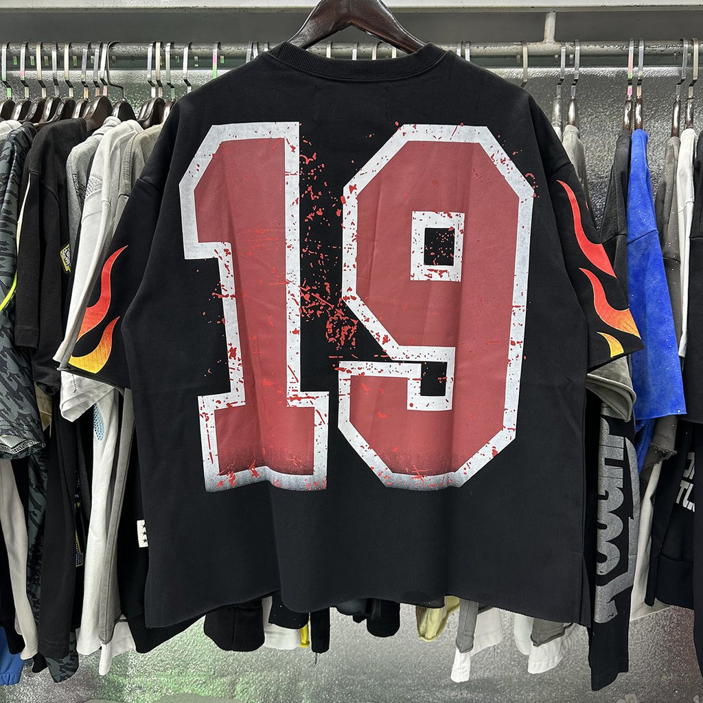 BKYS Revival Racing Skull Graphic Cropped T-Shirt — context