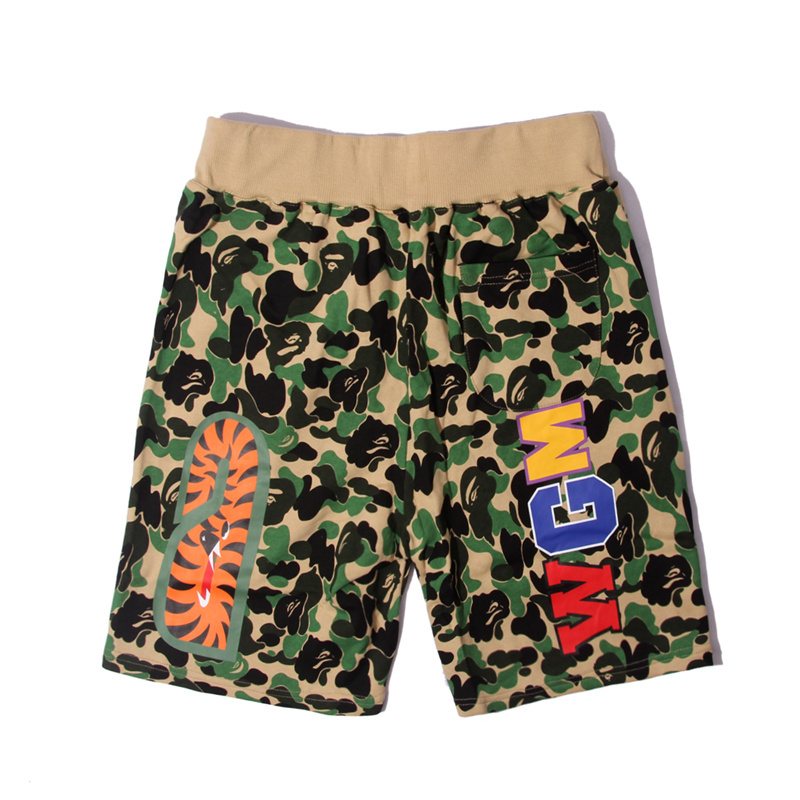 BAPE WGM Camouflage Graphic Shorts — hero