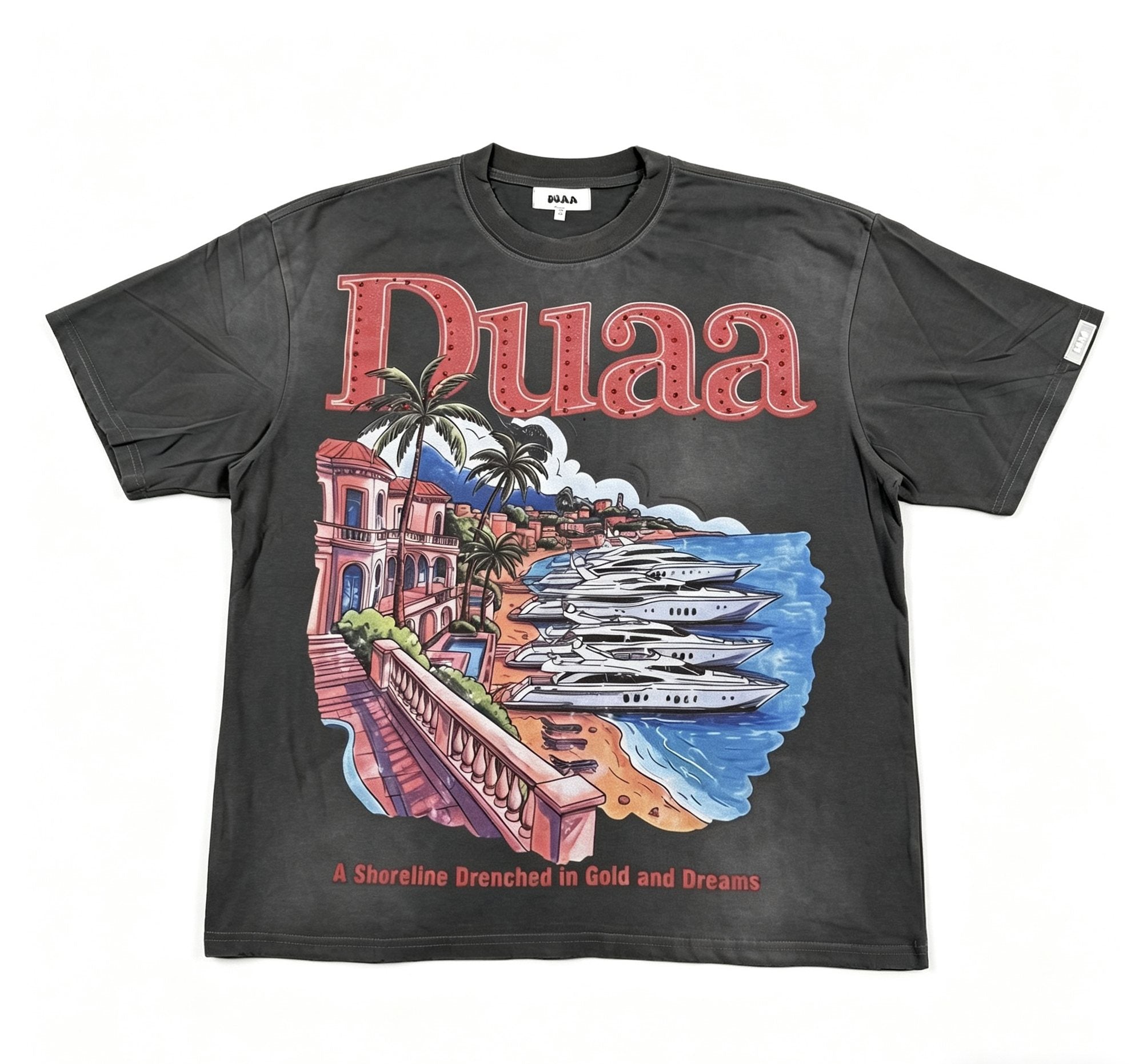 DUAA Shoreline Yacht Graphic T-Shirt — hero