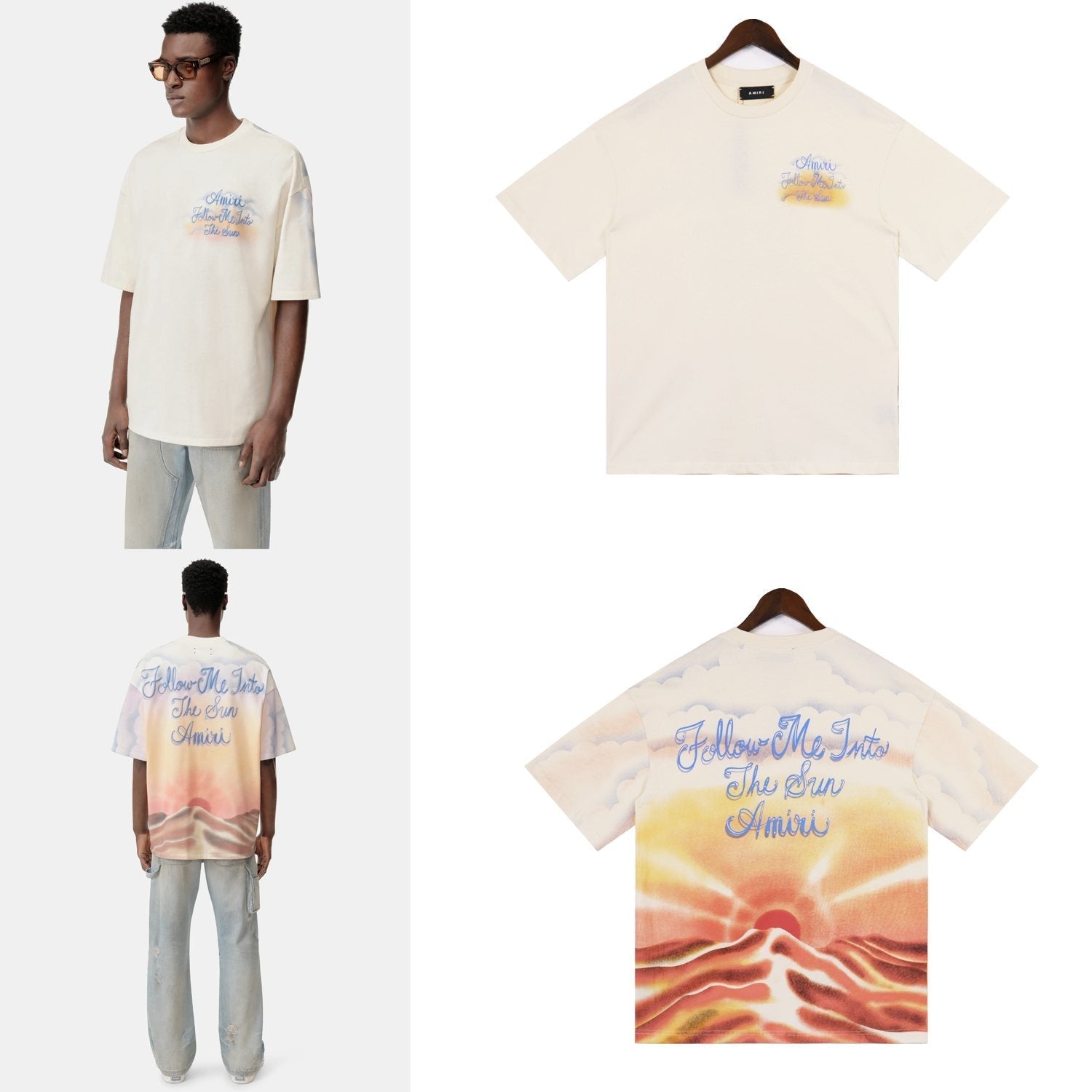 AMIRI Sunset Graphic T-Shirt — context